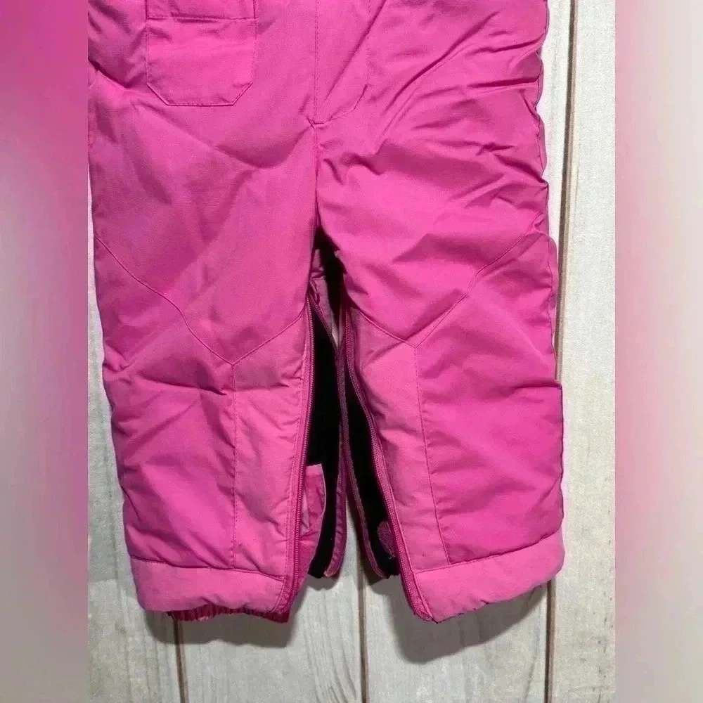 The Childrens Place Little Girls Snow Pants Thermolite Pink‎ Size 24m